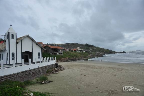 A igreja da Prainha, a mais bela no Farol de Santa Marta, litoral sul de Santa Catarina